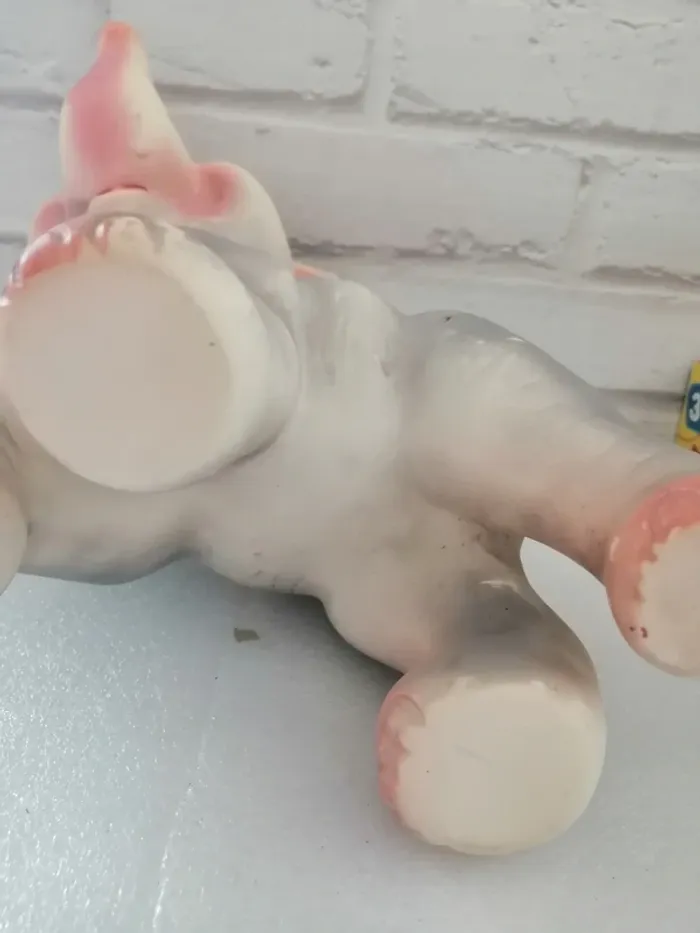 ancien jouet grand éléphant pouet - photo numéro 5