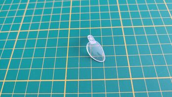 Phare avant droit pièce détachée miniature Bburago Burago Jaguar type E 1961 1/18 1/18e 1/18ème #C64