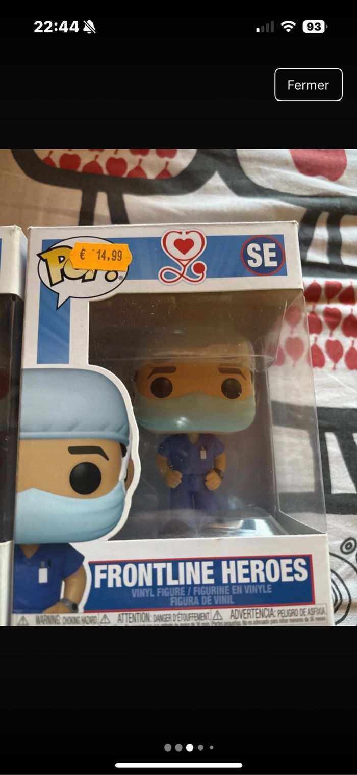 Lot Funkos Frontline Heroes - photo numéro 3
