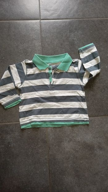 Polo à manches longues