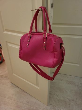 Sac bowling rose fuschia