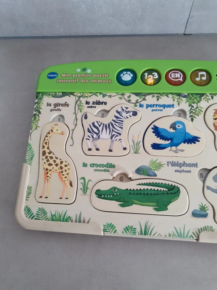 Mon premier puzzle interactif des animaux - photo numéro 3