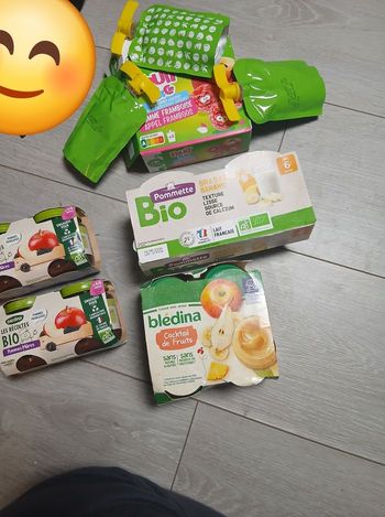 Compotes bébé