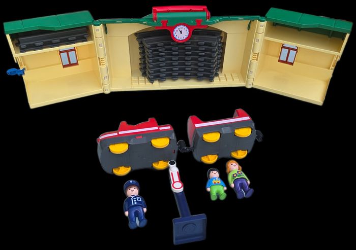 123 playmobil gare transportable 6783 - photo numéro 2