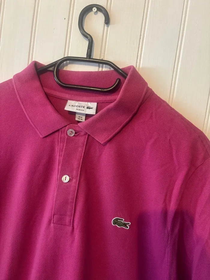 Polo Lacoste rose - photo numéro 2