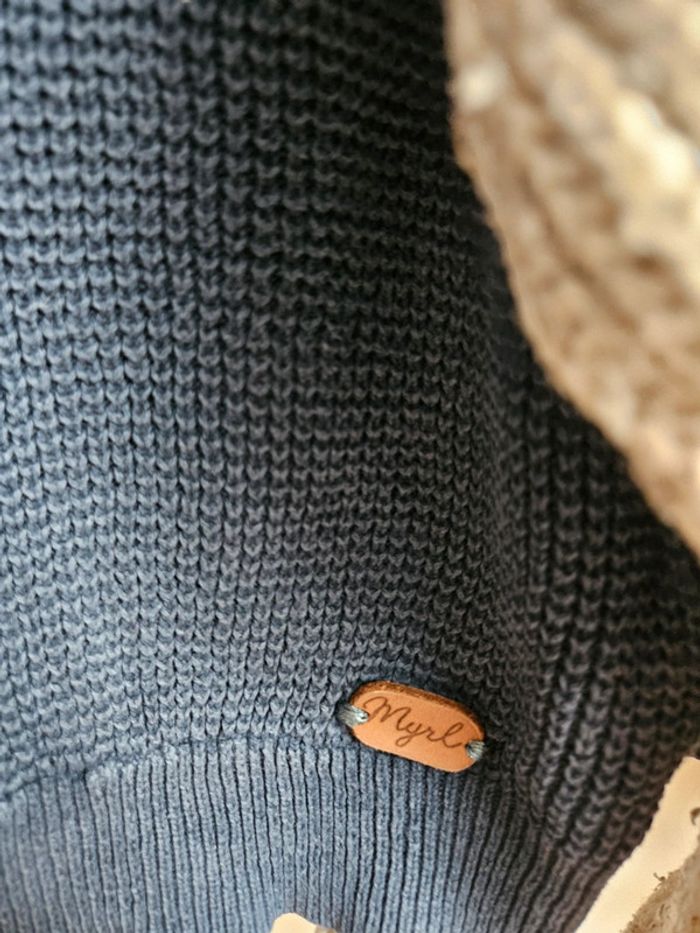 Lot pull et gilet grosse maille 6 ans - photo numéro 3