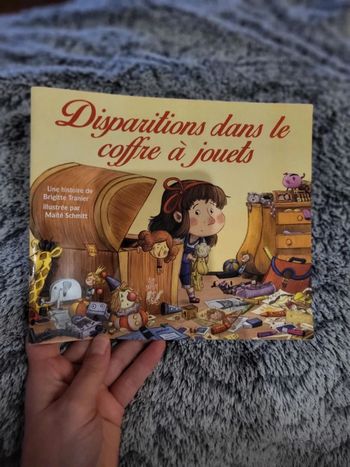 Livre Disparitions dans le coffre à jouets