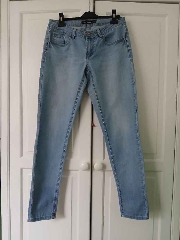 Jeans super skinny bleu clair 38/M - Mim
