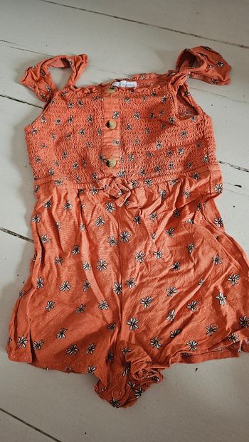 Combishort Fleuri 12/18 mois Primark