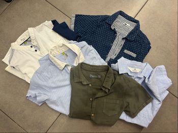 Lot de chemise garçon manche courte