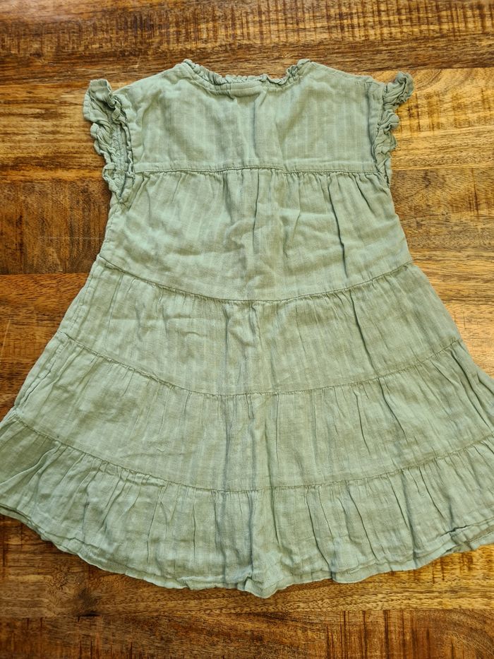 Robe menthe TAO 4 ans 104cm - photo numéro 4