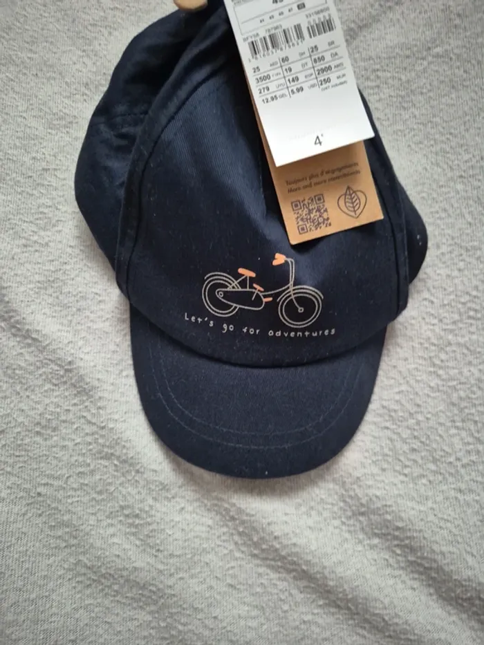 Casquette neuve kiabi taille 49 1-2 ans - photo numéro 3