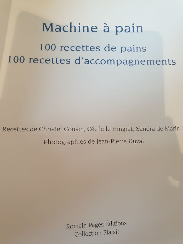 Livre machine à pain 100 recettes de pains de Christel Cousin - photo numéro 6