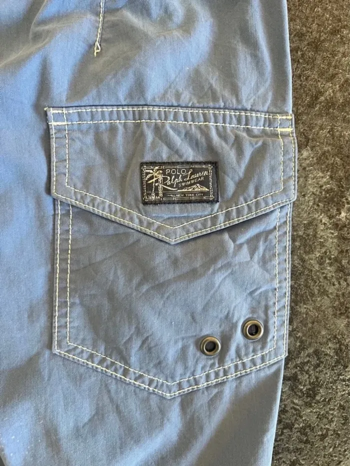 Short bain homme Ralph Lauren taille M Bañador hombre Costume da bagno uomo Badehose Herren - photo numéro 4