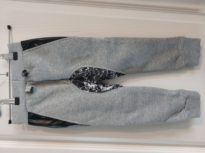 survêtement jogging gris et noir urban 4 ans - photo numéro 4