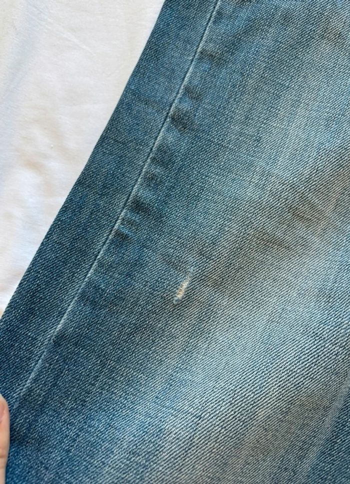 Jean homme vintage y2k début 2000 In Extenso taille 50 2XL – coupe droite regular fit bleu délavé - photo numéro 4