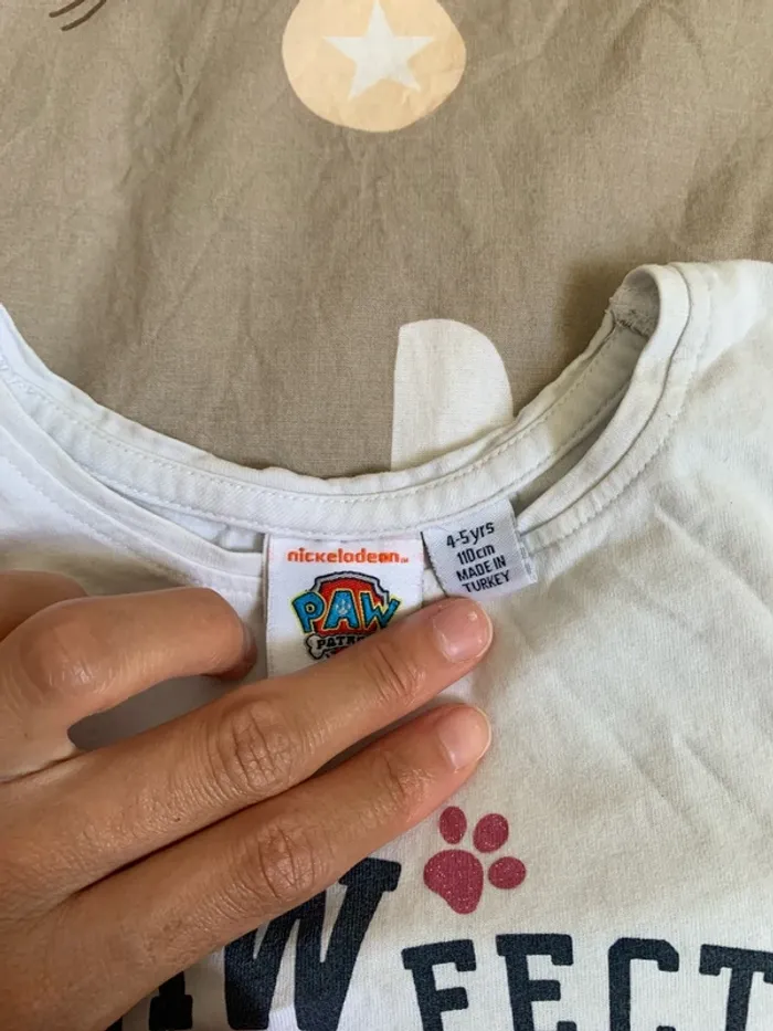 T-shirt paw patrol - photo numéro 3
