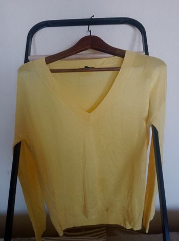 Pull fluide jaune citron kiabi tM