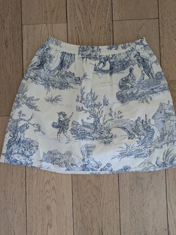 Jupe en toile de Jouy