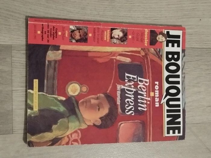 Lot vintage de 12 magazines Je bouquine année 1992-93 L81  7602682578 - photo numéro 6