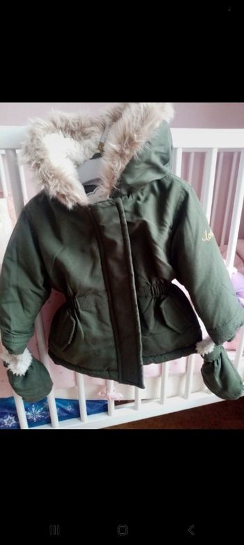 Manteau 4 6 mois  fille