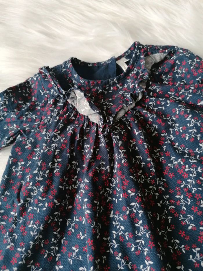 Blouse fleurie orchestra 18 mois - photo numéro 2