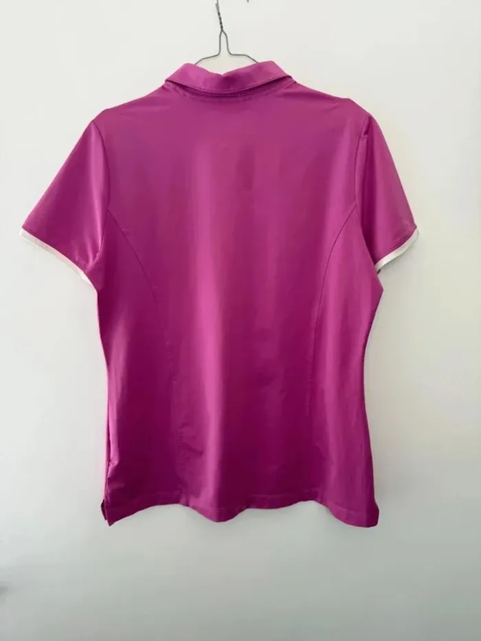Polo Nike golf femme fushia taille L très bon état - photo numéro 5
