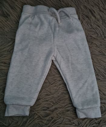 Pantalon gris chiné 6-9mois
