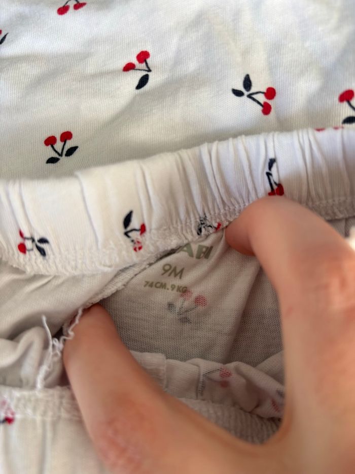 Lot de 2 ensembles 3 pièces  9 mois 71 cm - photo numéro 4