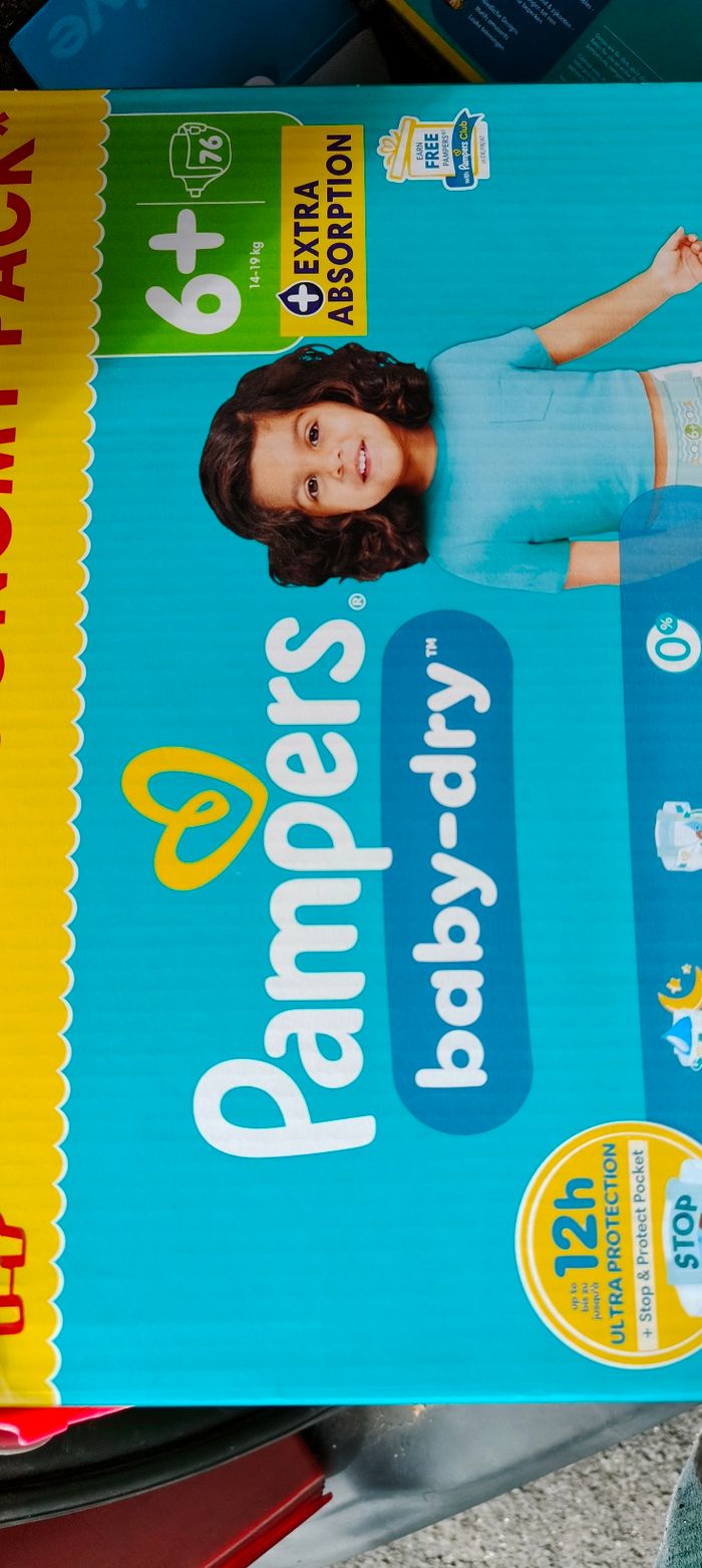 Couche pampers taille6+couche pampers taille06+ - photo numéro 3