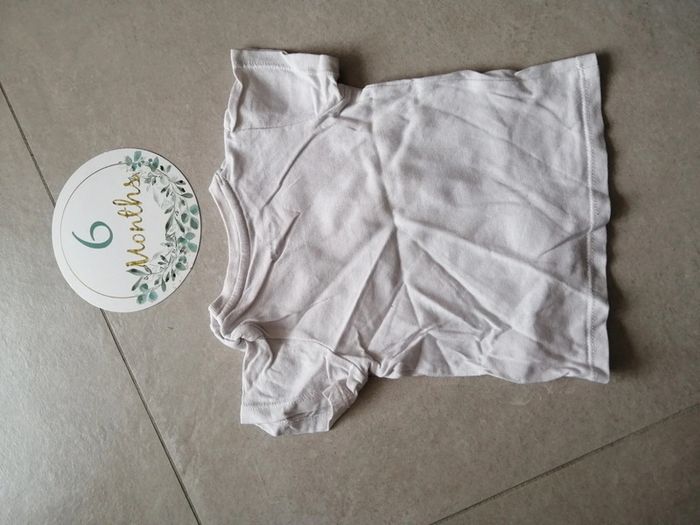 T-shirt manches courtes 6 mois - photo numéro 3