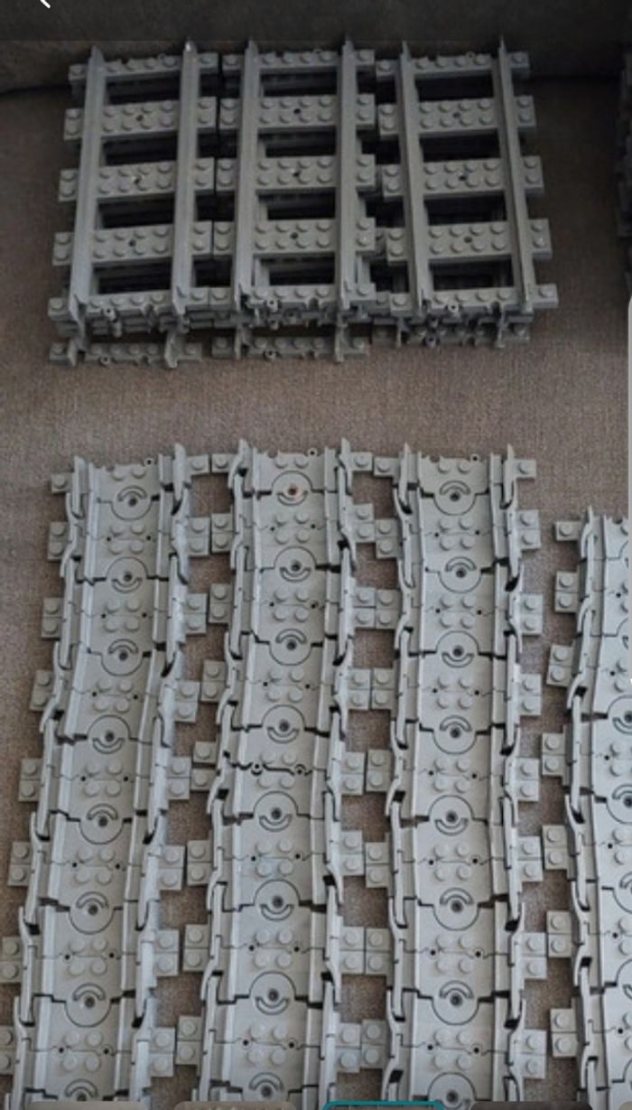 Lot de rails lego - photo numéro 3