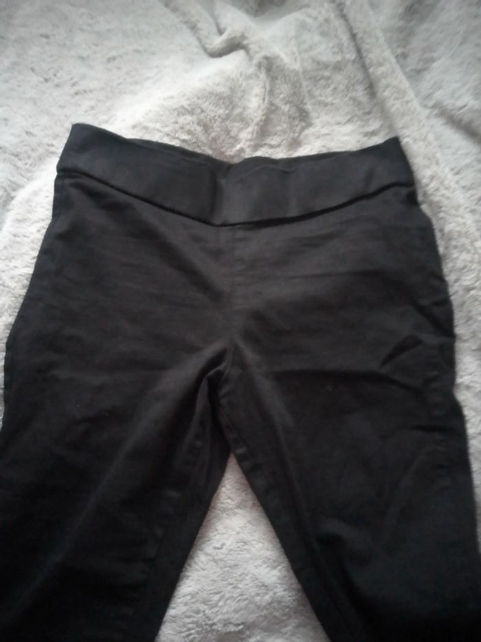 Pantalon jean de grossesse noir - photo numéro 4