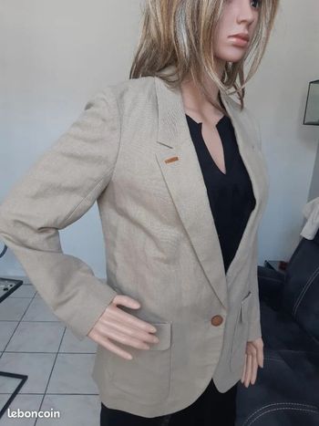 comptoir des cotonniers veste blazer T.34/36 en tbe