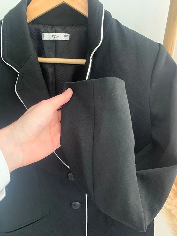 Blazer Mng noir taille 40 - photo numéro 2