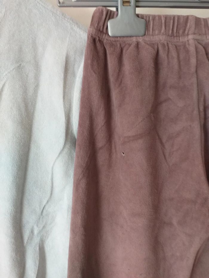 Pyjama pantalon velours marron - photo numéro 5