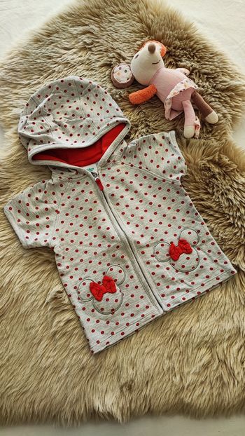 Gilet gris Minnie 23 mois