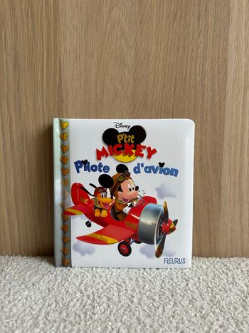 Livre Mickey pilote d’avion