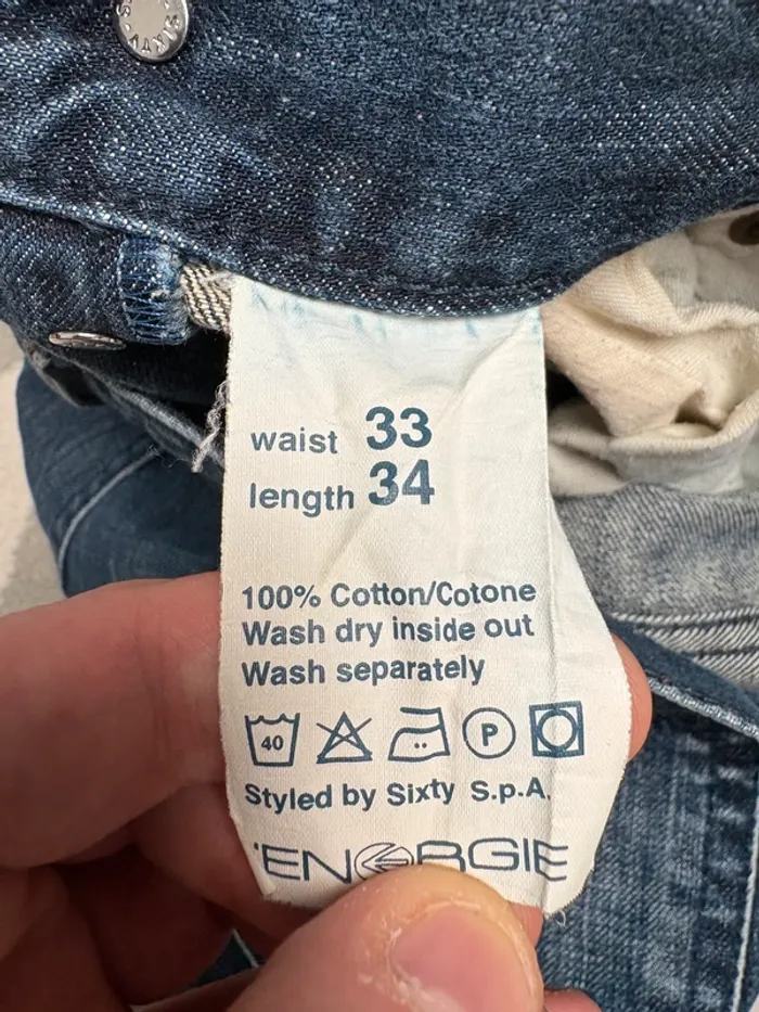 Jean Energie | Bleu délavé | Taille W33 - photo numéro 6