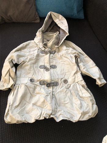 Manteau fin obaibi fille 18 mois