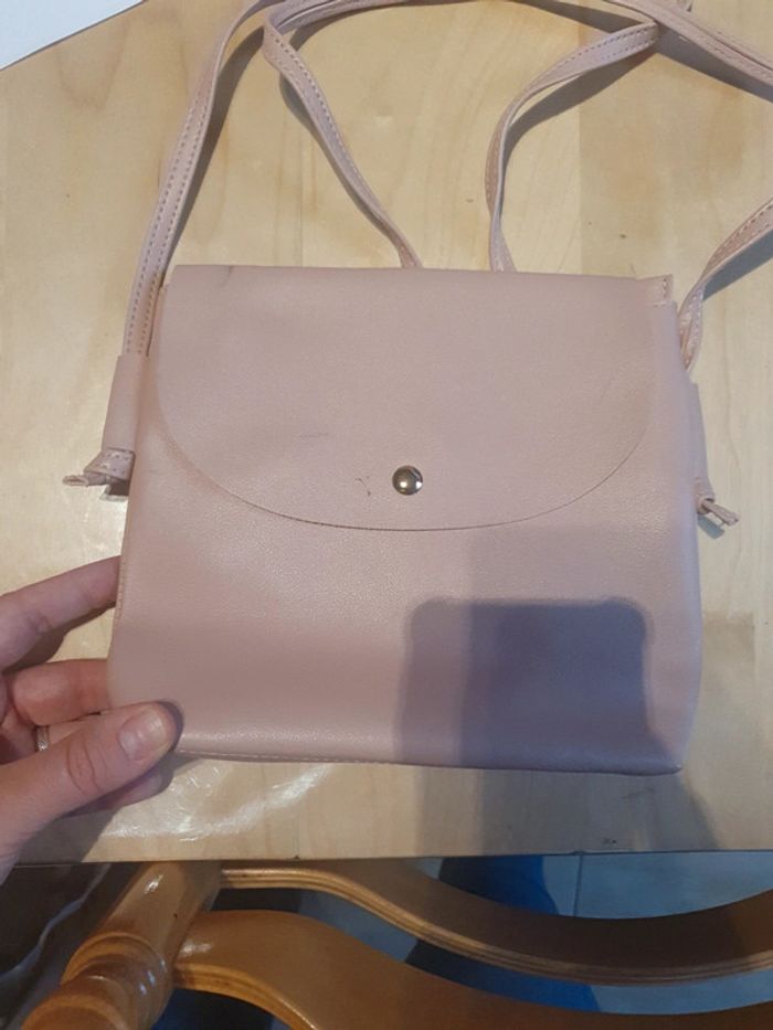 Petit sac vieux rose - photo numéro 2