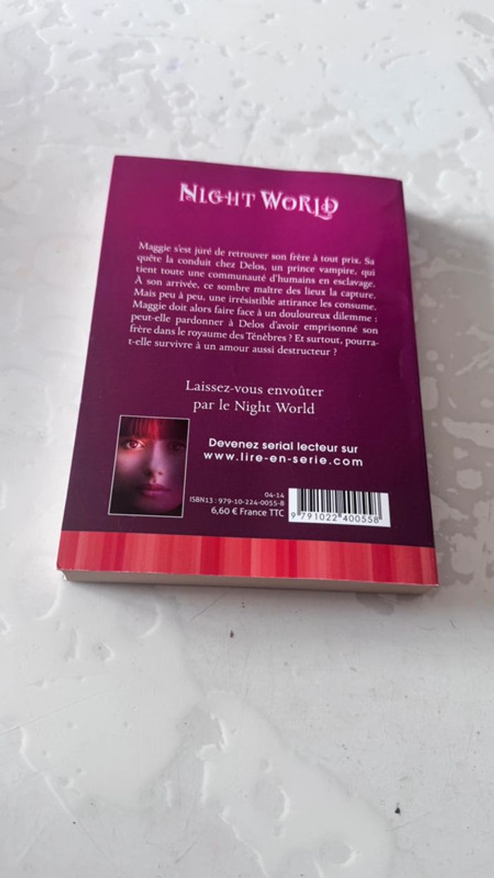 Livre Night World Tome 8 - Le royaume des Ténèbres - L.J. Smith - Très bon état - photo numéro 4