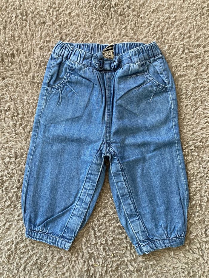 Pantalon bleu 3 mois
