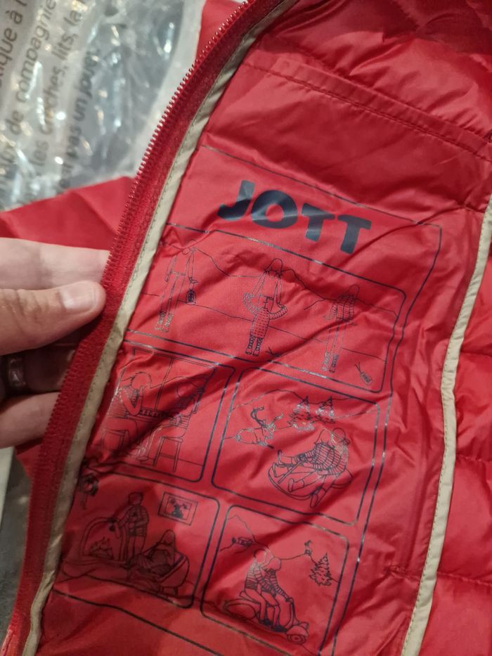 Doudoune JOTT Cloe rouge – Taille S – Neuve - photo numéro 4