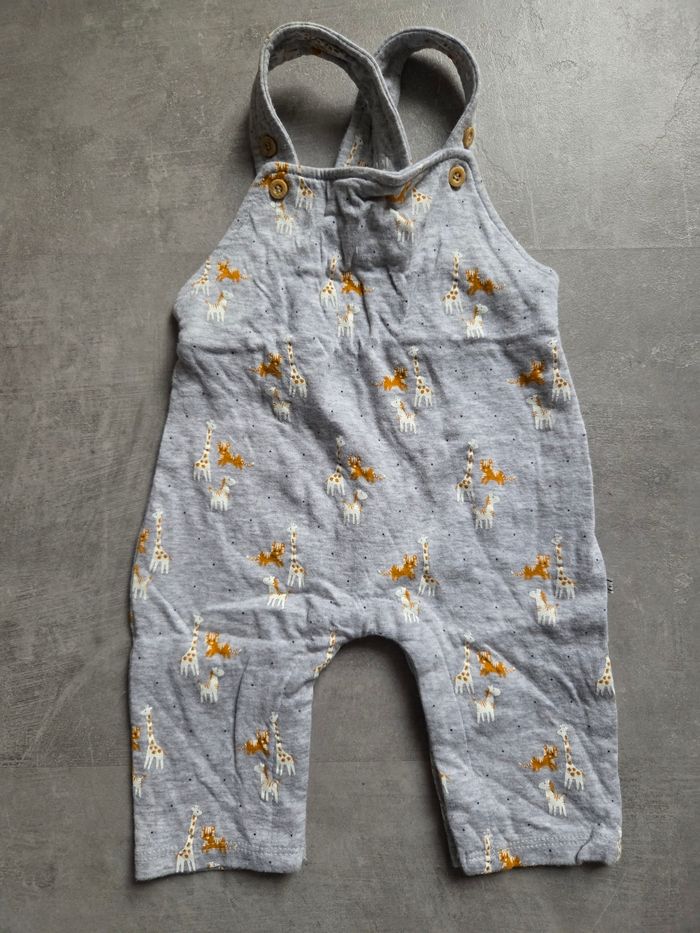 Ensemble salopette + bodie ML vertbaudet 3mois - photo numéro 5