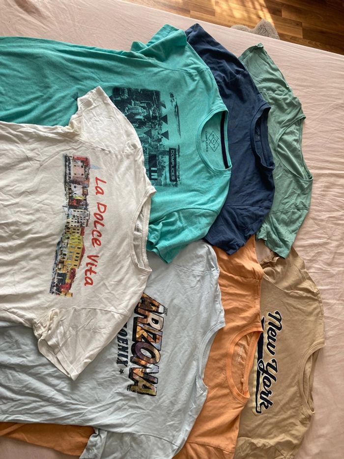 Lot t shirts hommes