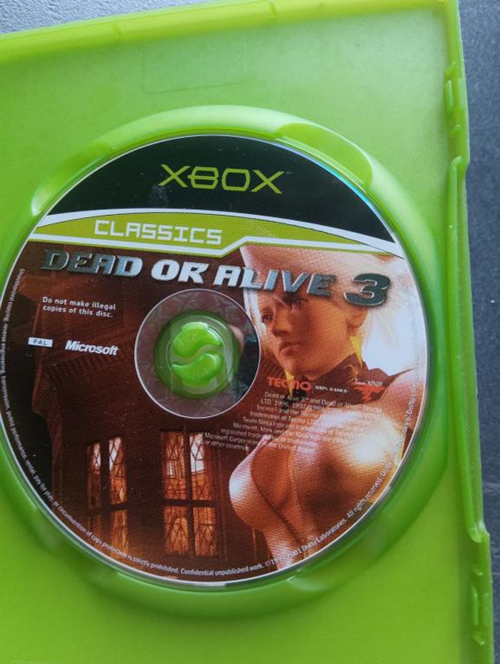 Microsoft - Xbox - Dead or alive 3 - photo numéro 7