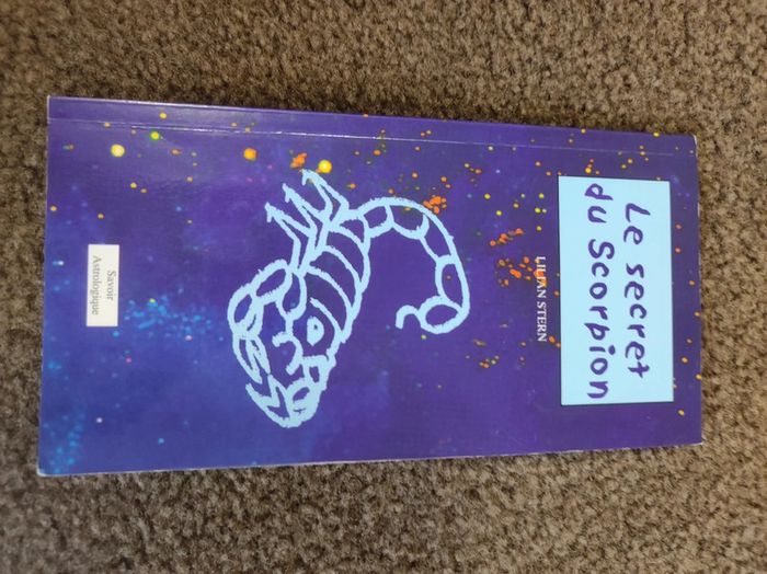 Livre le secret du scorpion