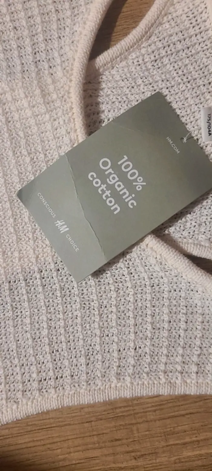 Robe longue été neuve 100% coton T.L - H&M - photo numéro 6
