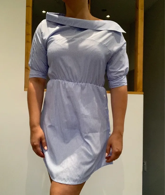 Robe été rayures